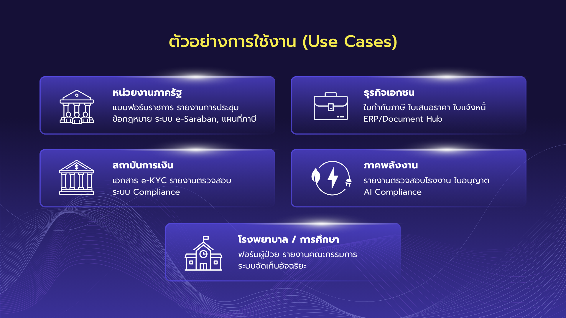 OCR Use Cases